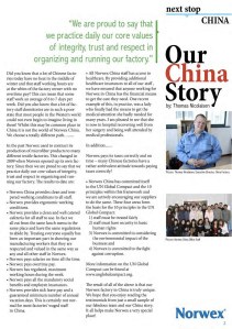 2011 Global Update IssueCHINA