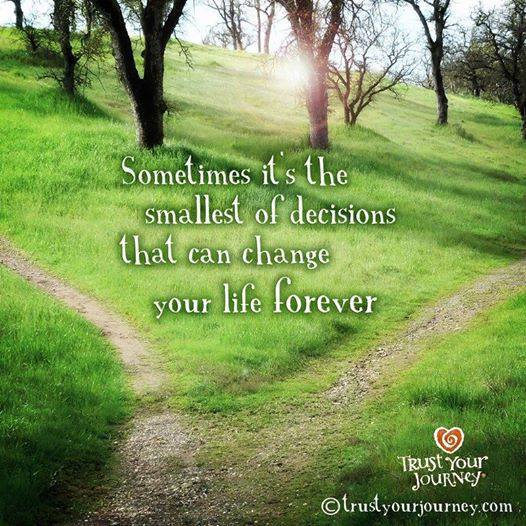 post 1 smallest decisions