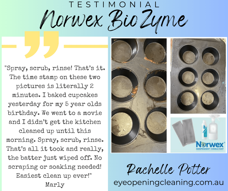 Norwex BioZyme: Kitchen Clean Up Made Easy